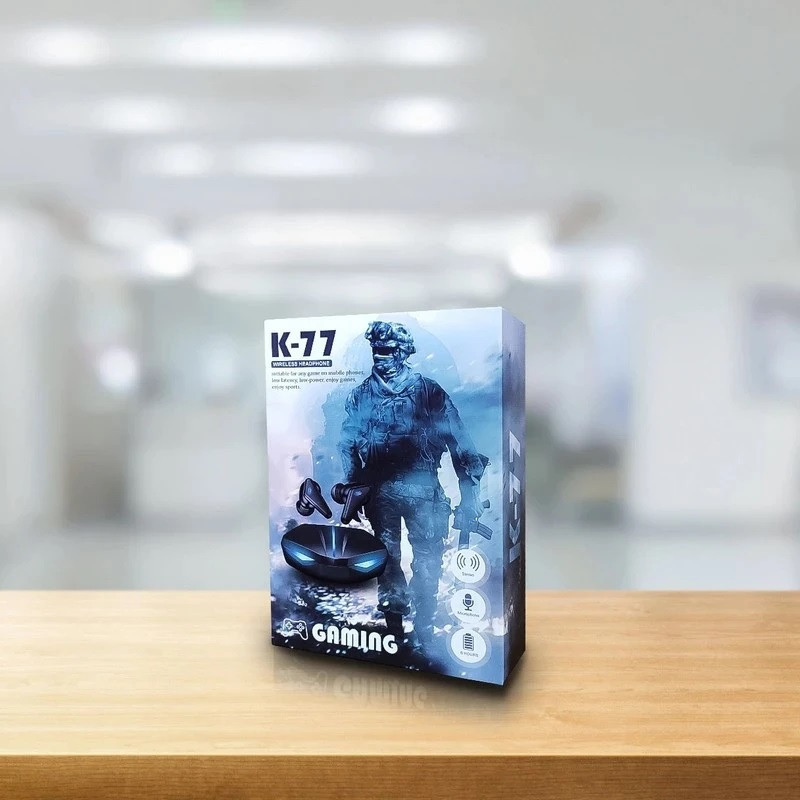 هدفون بلوتوثی مدل K77-Gaming BT5.0