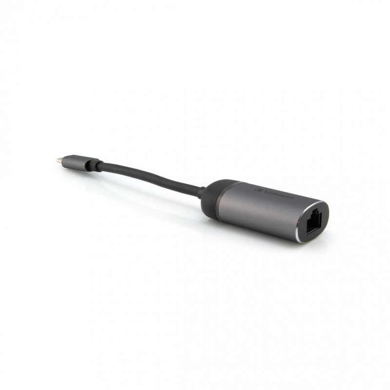 مبدل USB-C به Gigabit Ethernet ورباتیم مدل 49146