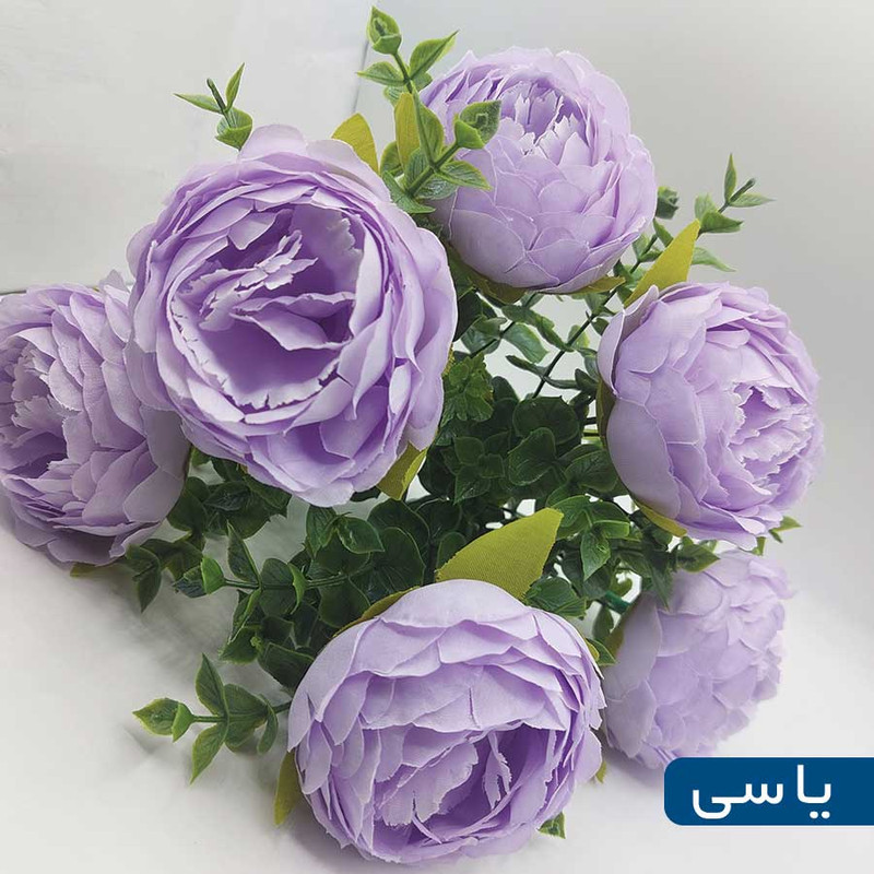 گل مصنوعی مدل پیونی F06