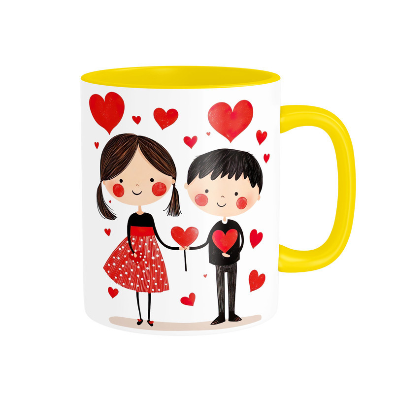ماگ طرح عاشقانه کد 0110
