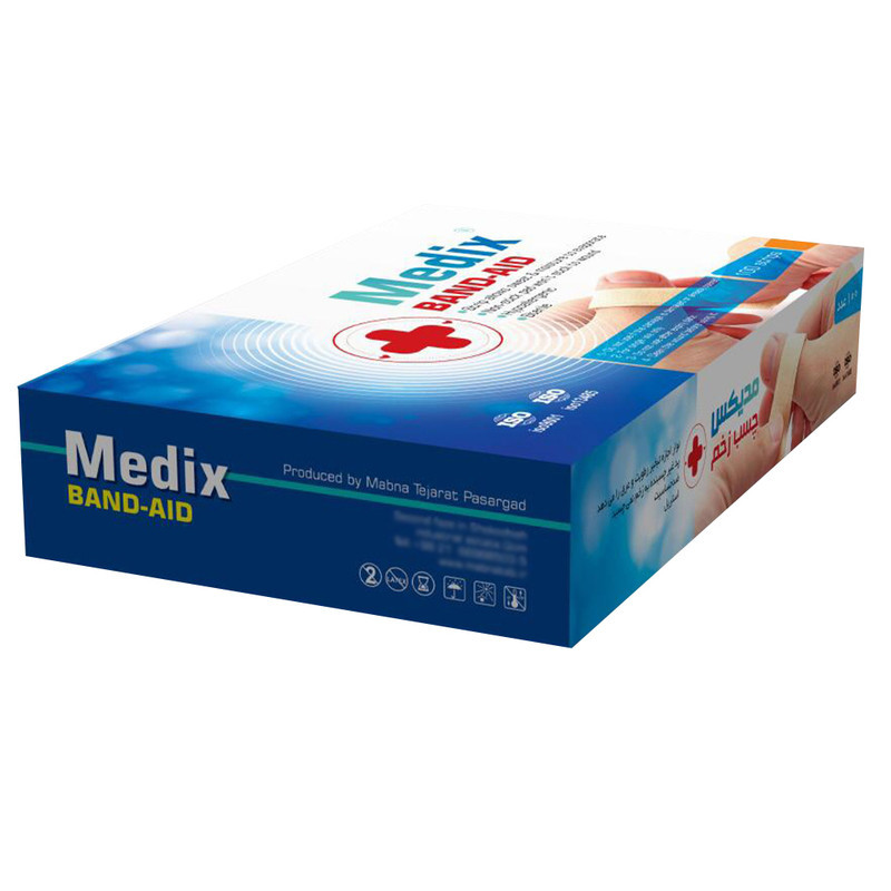 چسب زخم مدیکس مدل Hypoallergic مجموعه 3 عددی