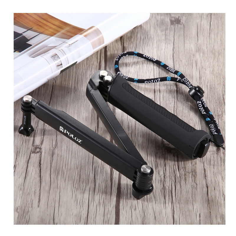 پایه نگهدارنده پلوز مدل 3Way Grip Foldable مناسب برای دوربین ورزشی