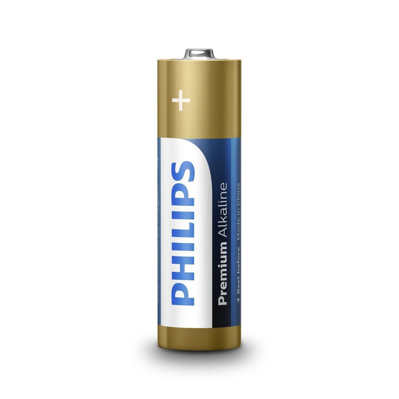 باتری قلمی فیلیپس مدل Premium Alkaline LR6M4B بسته چهار عددی