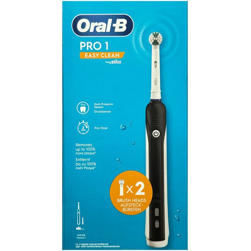 مسواک برقی اورال-بی مدل PRO 1 Easy Clean به همراه سری یدک