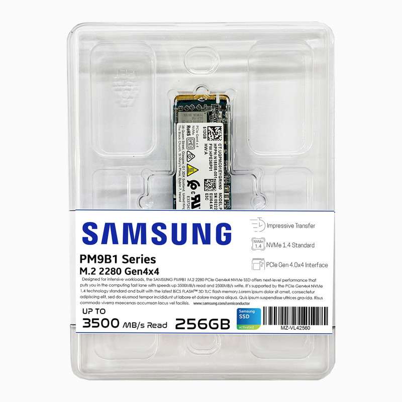 اس اس دی اینترنال سامسونگ مدل PM9B1 ظرفیت 256 گیگابایت