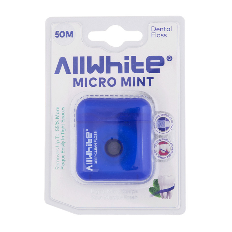 نخ دندان آل وایت مدل mint بسته دو عددی