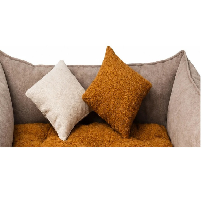 جای خواب سگ و گربه مدل لوکس دو رو تدی و شنل آشیان