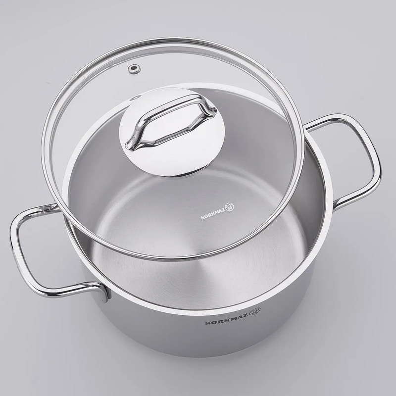 قابلمه استیل کرکماز مدل A1654 سایز 18