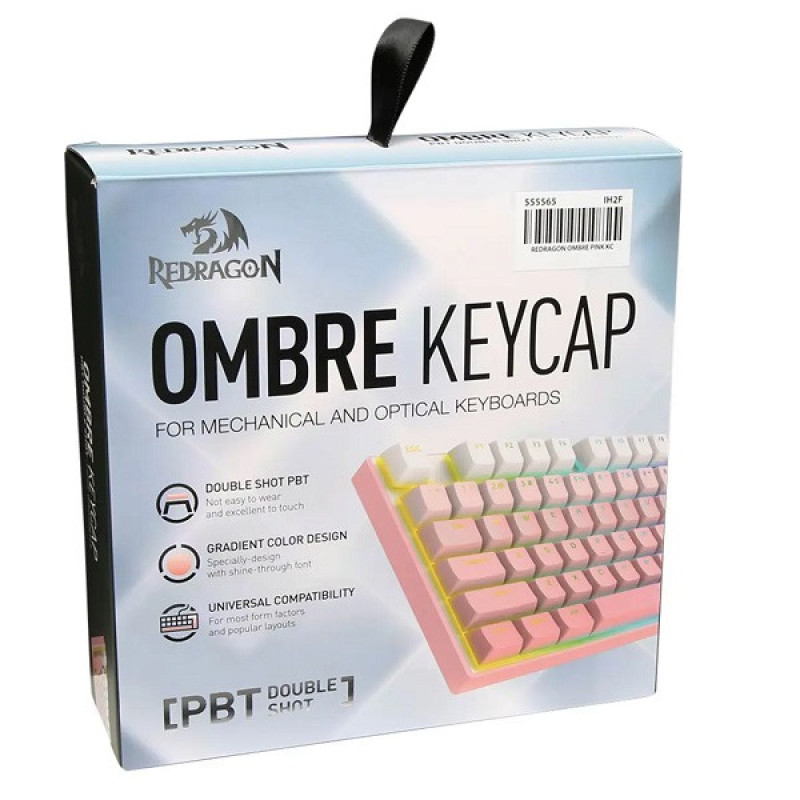 کلید کیبورد ردراگون مدل A139 Ombre pink