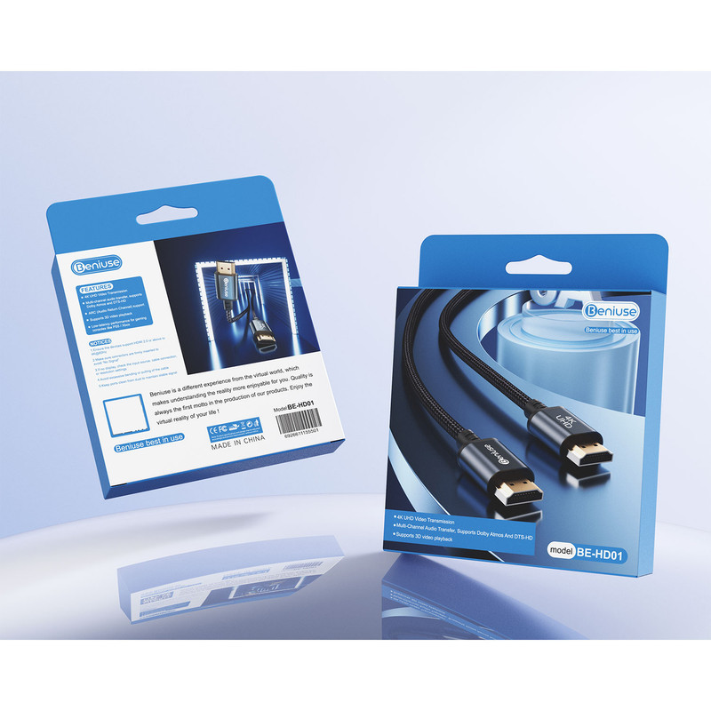 کابل HDMI بنیوس مدل BE-HD01 طول 2 متر