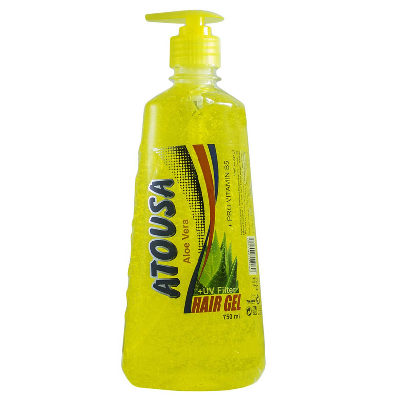 ژل مو آتوسا مدل aloe vera حجم 750 میلی‌لیتر