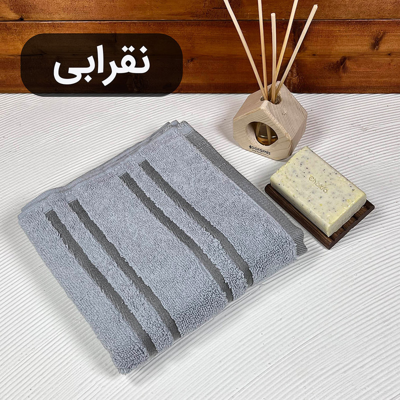 حوله دست و صورت مدل پارما سایز 80*40 سانتی متر