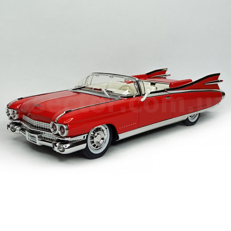 ماکت ماشین ناب سل مدل کادیلاک الدورادو کروک فلزی موزیکال چراغدار عقب کش کد Cadillac Eldorado Metal Musical Lighted Car