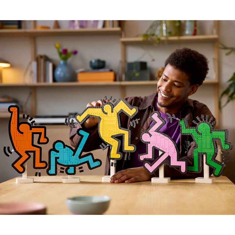 لگو 1773 تکه سری Art مدل Keith Haring Dancing Figures کد 31216