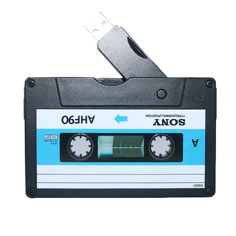 فلش مموری طرح نوارکاست مدل Ul-Pv-casstyp01 ظرفیت64گیگابایت