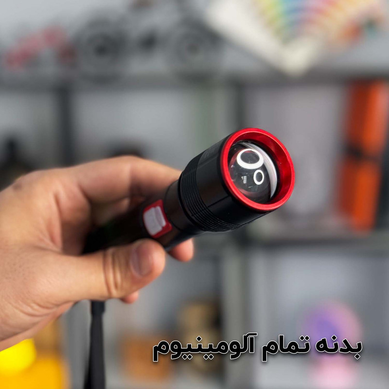 چراغ قوه دستی اسمال سان مدل P7 کد 2167 با نور مهتابی