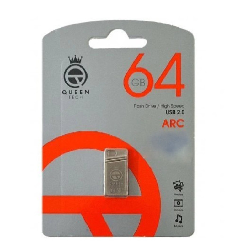 فلش مموری کوئین تک مدل ARC ظرفیت 64 گیگابایت با رابط USB 2.0
