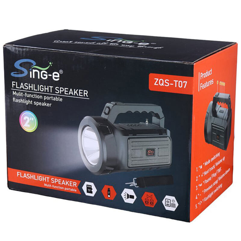 اسپیکر بلوتوثی قابل حمل سینگ ای مدل zqs t07