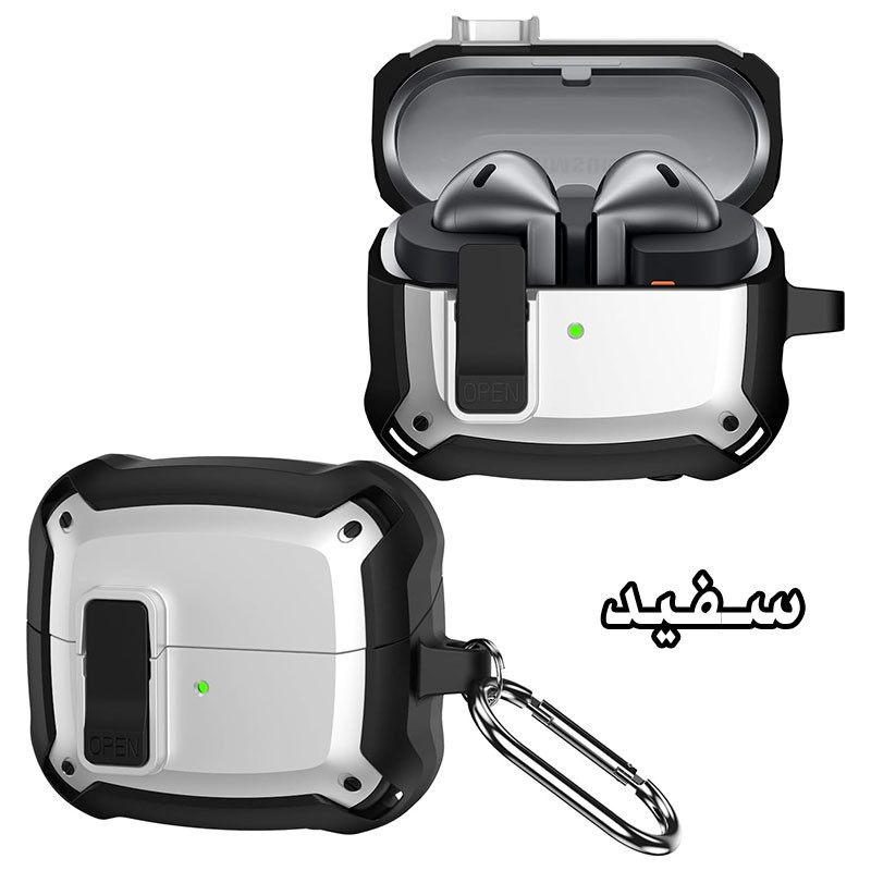کاور مسیر مدل Eggshell OPN Lock مناسب برای کیس هدفون بی سیم سامسونگ Galaxy Buds 3  3 Pro