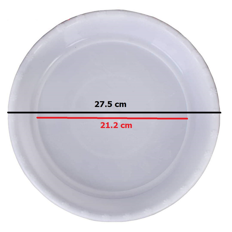 زیرگلدانی مدل p10 - 27.5 cm (21.2)