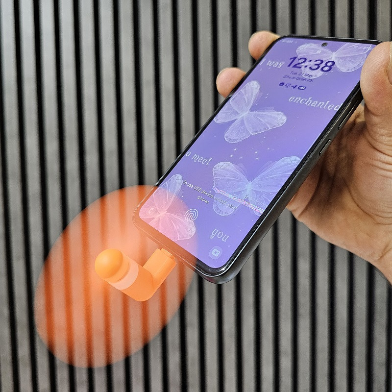 پنکه همراه USB-C مدل C بسته دو عددی