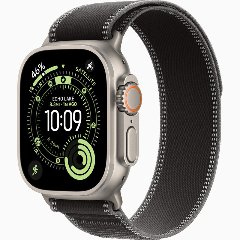 ساعت هوشمند 49 میلی متری اپل مدل Ultra 3 Natural Titanium Case با بند Trail