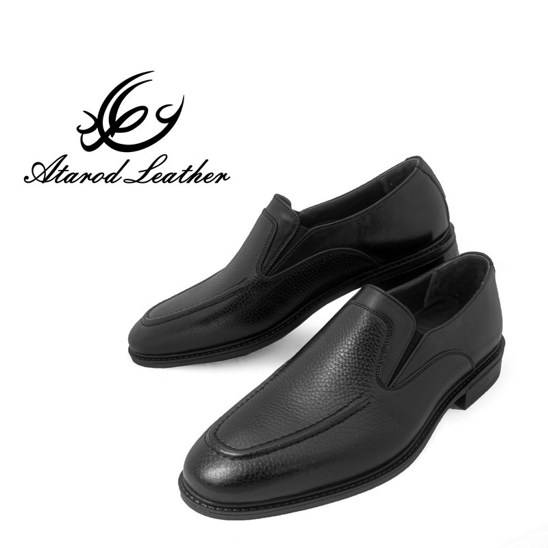 کفش مردانه چرم عطارد مدل چرم طبیعی کد SH274