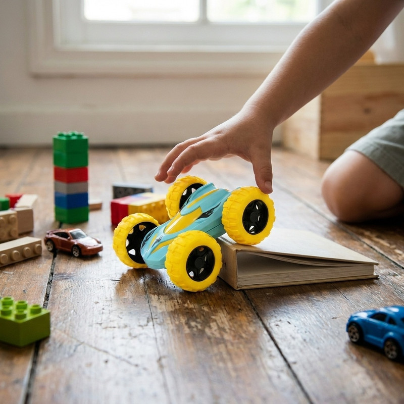 ماشین بازی مدل قدرتی دورو TRITI TOYS نوع اول