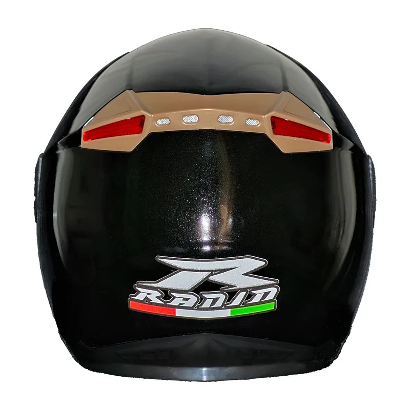کلاه کاسکت رادین پلیمر مدل New_Radin_Bright_Black