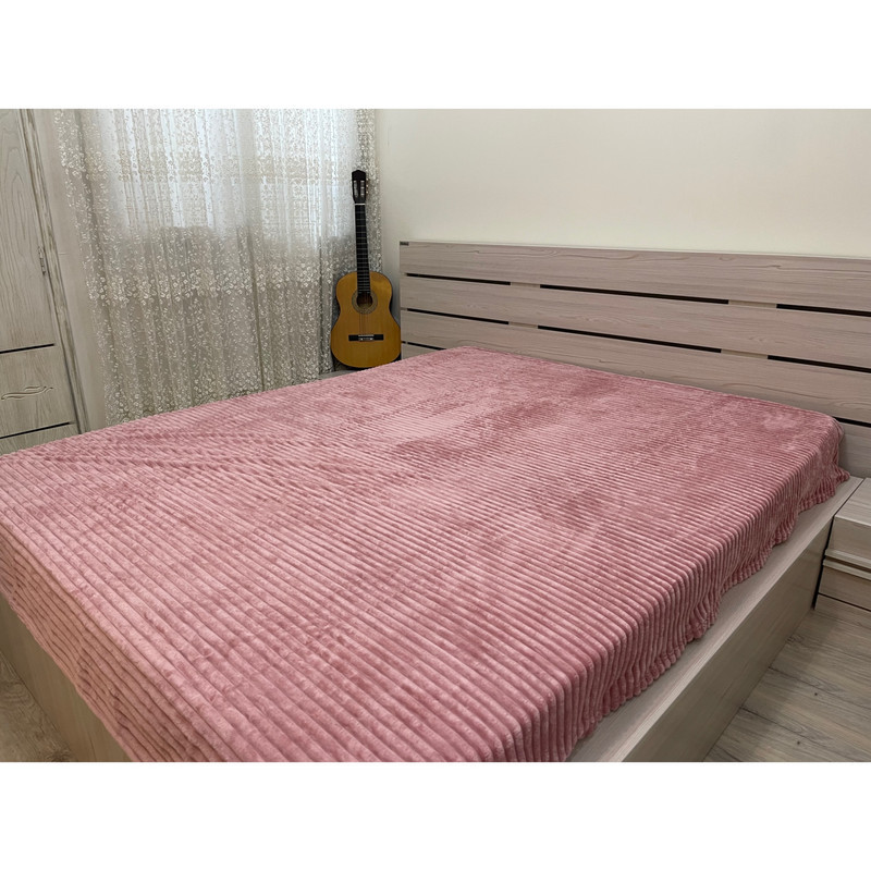 پتو مسافرتی مدل پلیسه دونفره سایز 200x220سانتی متر