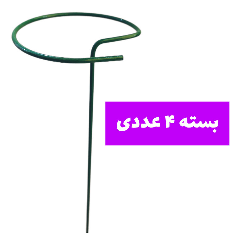 نگهدارنده گیاه مدل فلزی بسته 4 عددی