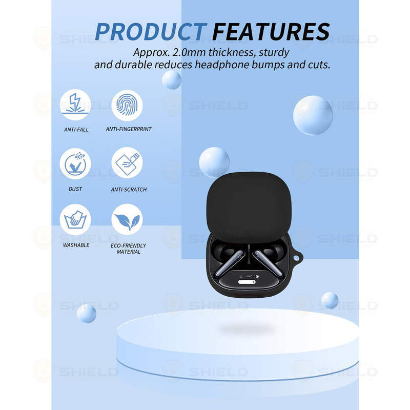 کاور آلتیمیت شیلد مدل Silicone UL مناسب برای کیس هدفون بی‌سیم انکر Soundcore Liberty 5
