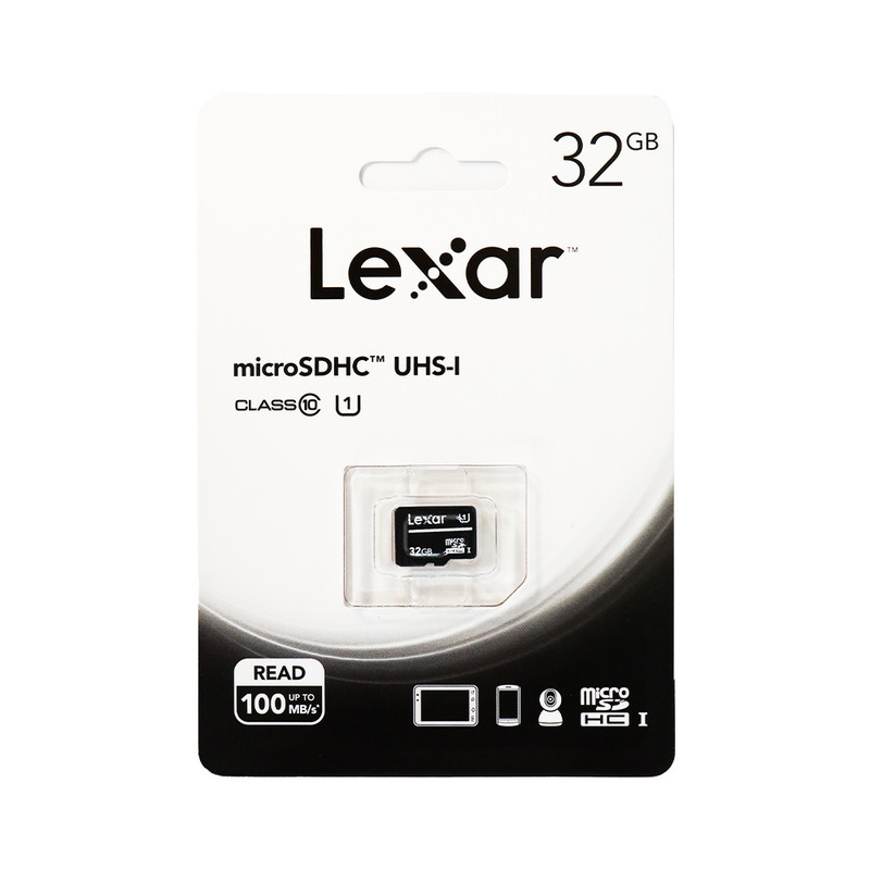 کارت حافظه لکسار مدل R100 کلاس 10 استاندارد UHS-I U1 ظرفیت 32 گیگابایت
