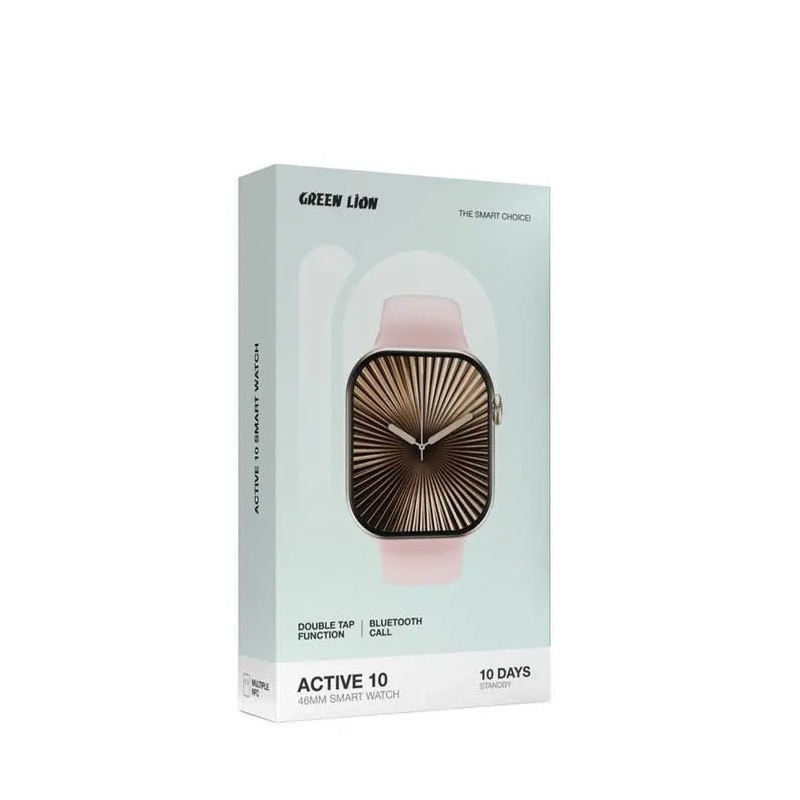 ساعت هوشمند44میلی متری گرین لاین مدلMOS CONTROL ACTIVE 10بندسیلیکون