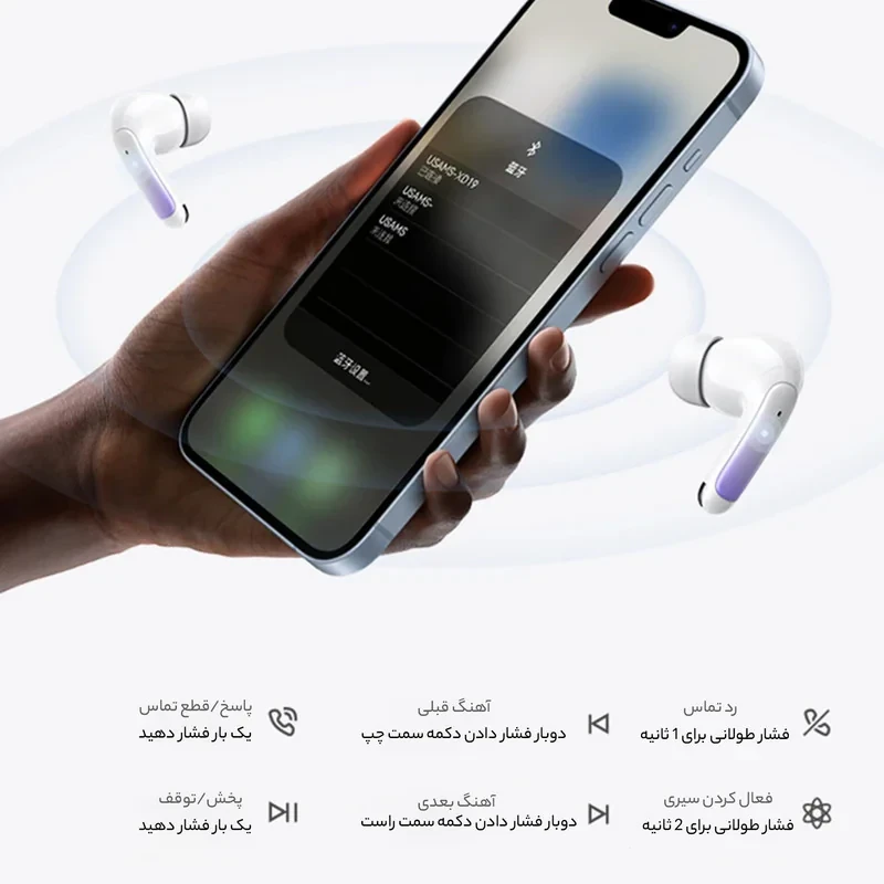 هدفون بلوتوثی یوسمز مدل XD19
