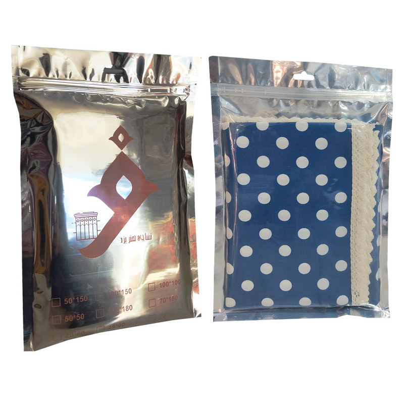 سفره 4 نفره نساجی دُر هنر یزد مدل توپی 2 cotton-abi سایز 90×90 سانتی متر