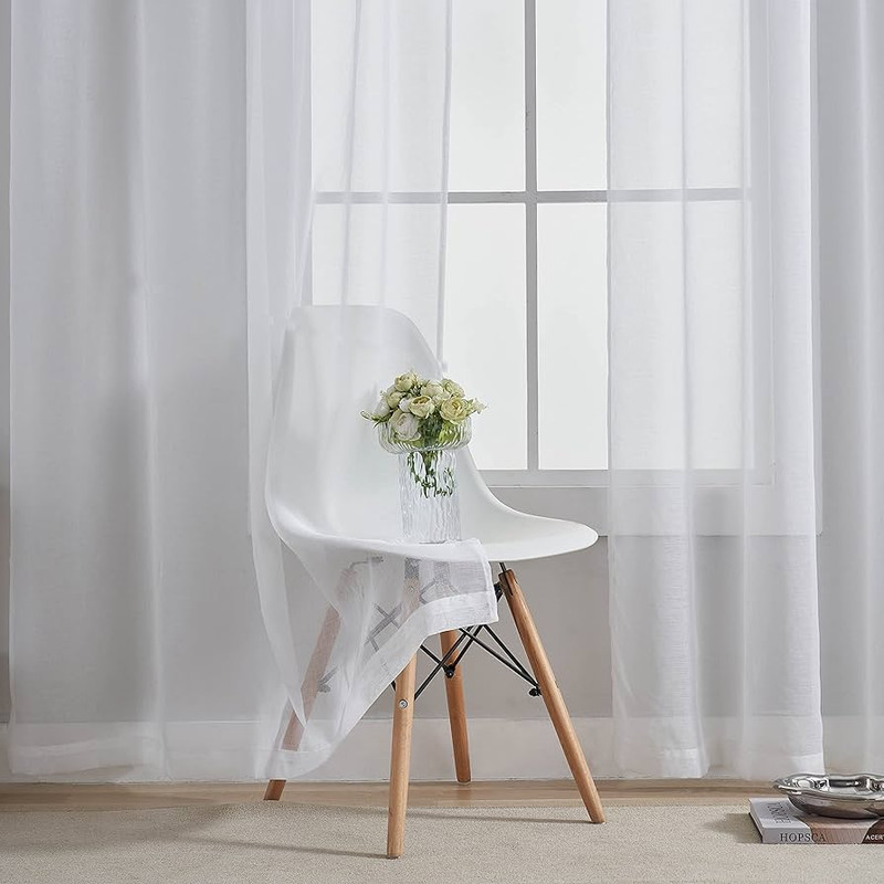 پرده تیکو دکو مدل حریر کلاسیک 7170 دوخت ساده سایز 170 × 295 سانتی‌متر