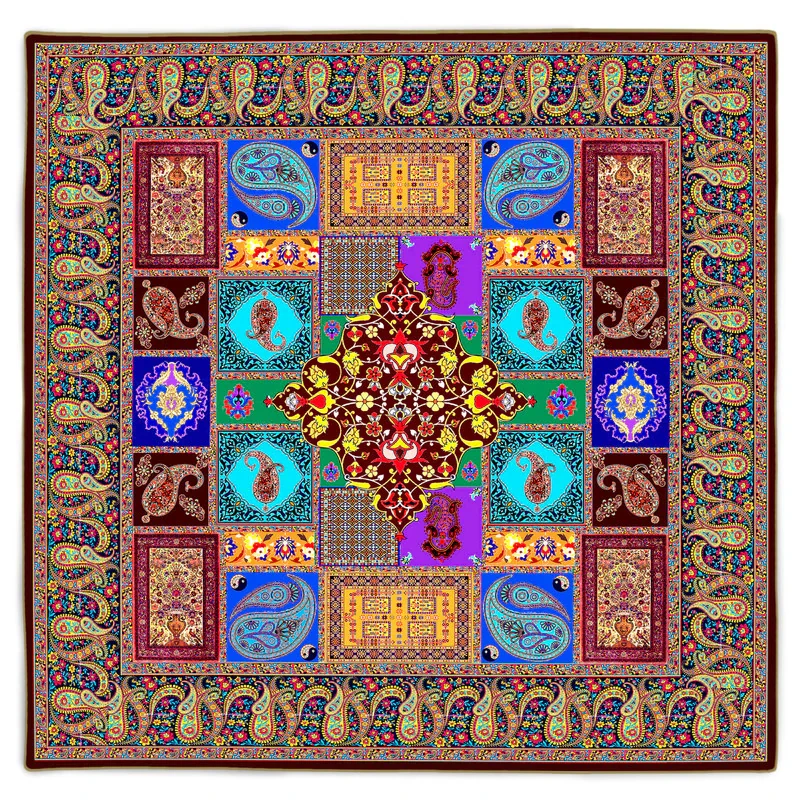 رومیزی طرح ترمه سنتی کد 9275.1