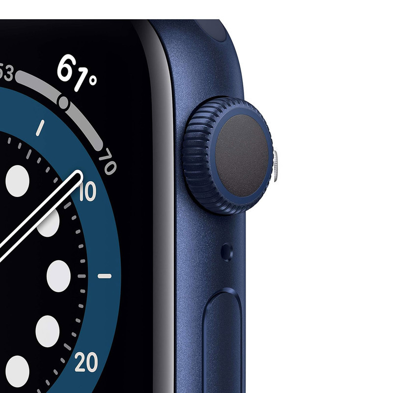 ساعت هوشمند اپل واچ سری 6 مدل 40mm Aluminum Case with  Sport silicone Band