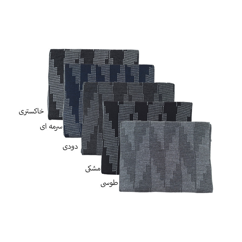 شال گردن بافتنی سیلکا مدل مهرشاد کد 2076