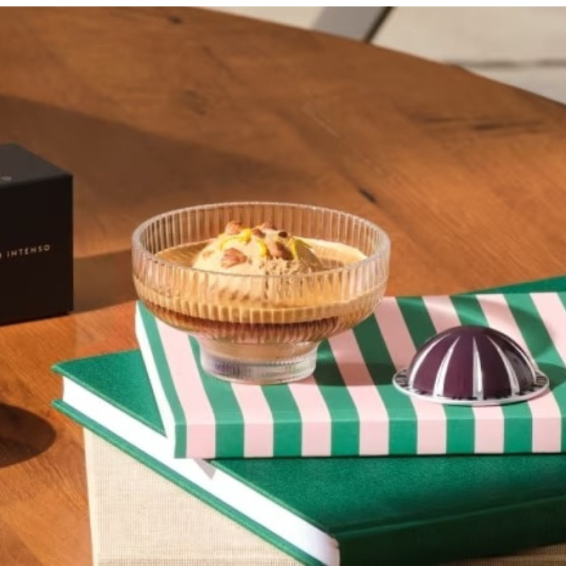 بستنی خوری مدل ظرف دسر مدل نسپرسو پک دو عددی