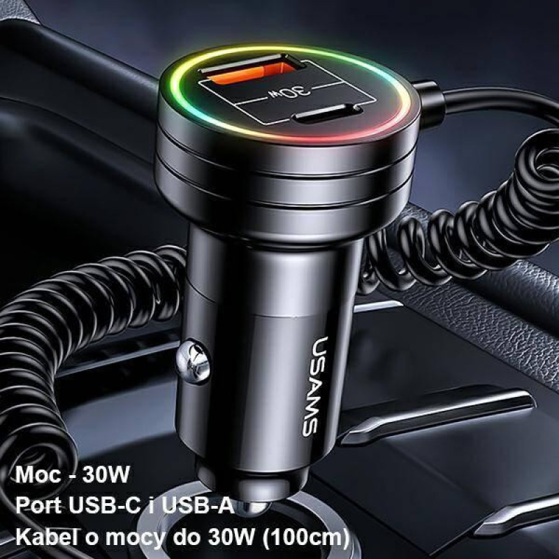 شارژر فندکی یوسمز مدل CC167