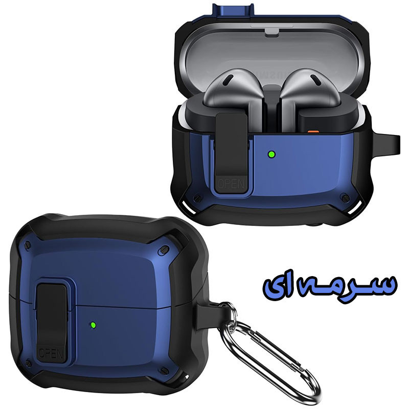 کاور مسیر مدل Eggshell OPN Lock مناسب برای کیس هدفون بی سیم سامسونگ Galaxy Buds 3  3 Pro