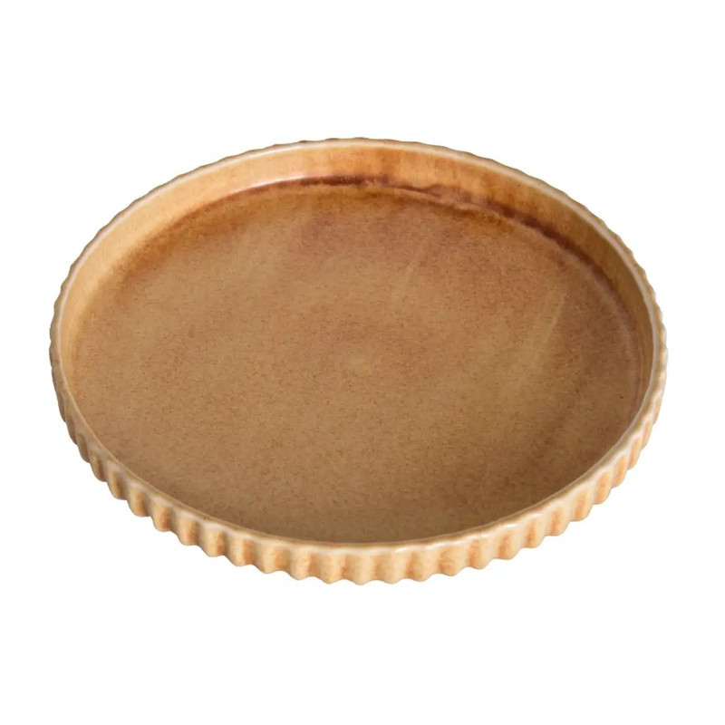 بشقاب میوه خوری بی.وی.کی مدل مجستیک شیاردار کد HS4522 مجموعه 3 عددی