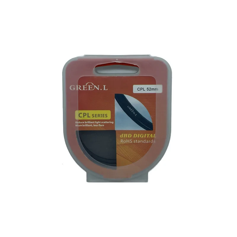 فیلتر لنز گرین ال مدل C-PL SLIM-52MM