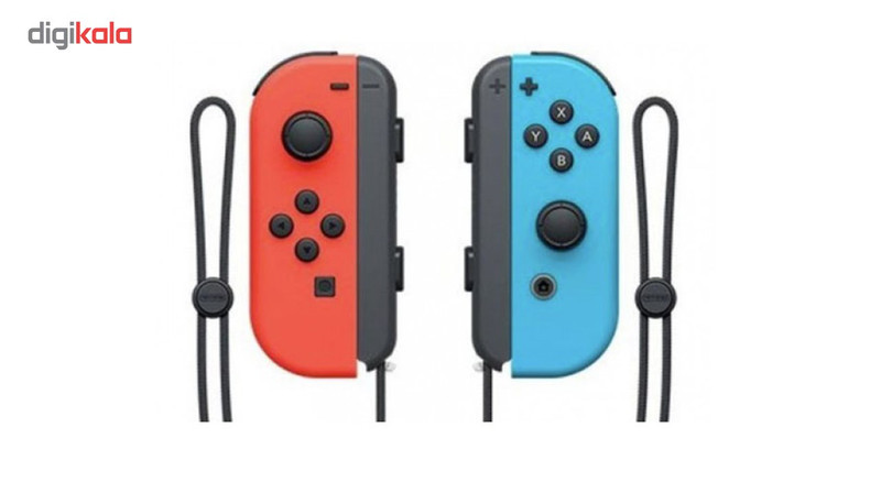 دسته بازی نینتندو سوییچ مدل Joy Con Red blue