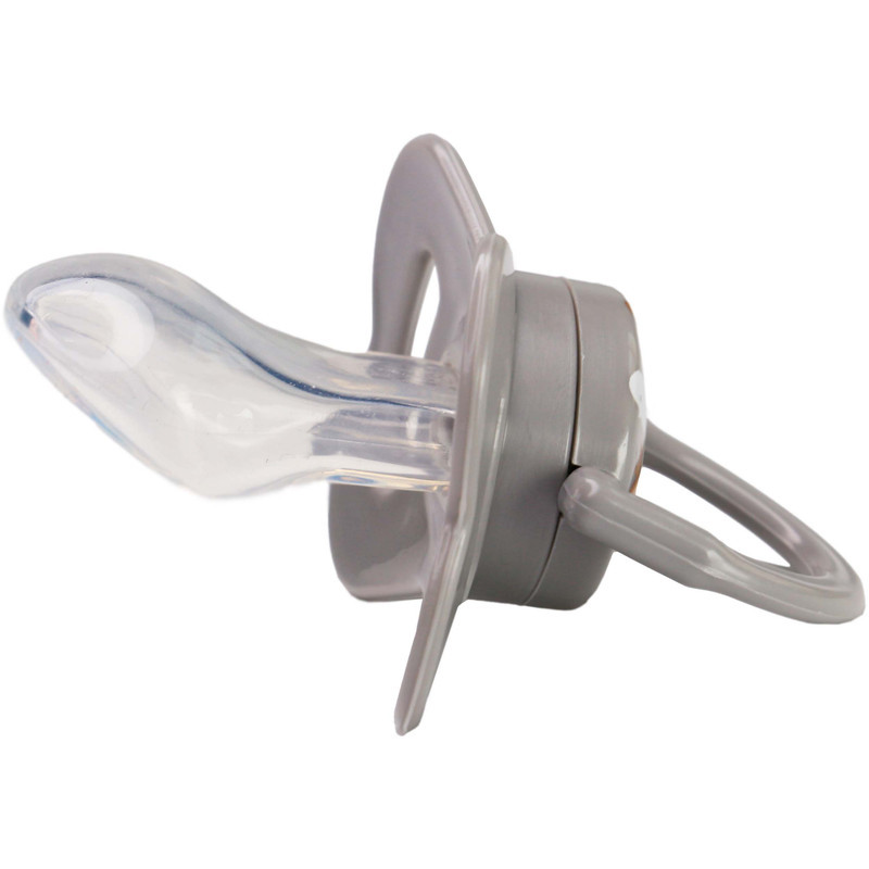 پستانک ارتودنسی وی کر مدل دربدار دسته دار مات چاپدار پروانه ای سایز 0-6 ماه کد P124