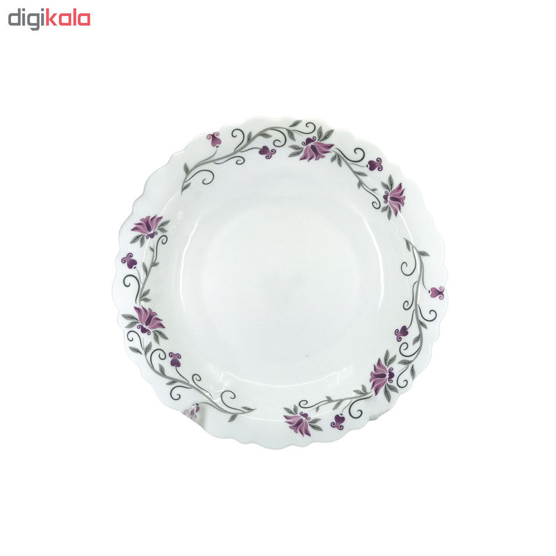 خورش‌خوری پارس اوپال طرح لیندا124 بسته 6 عددی