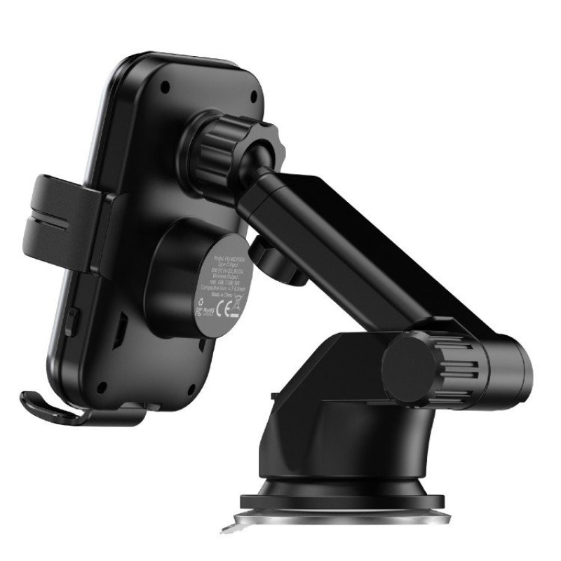 پایه نگهدارنده و شارژر بی سیم گوشی موبایل پرودو مدل wireless charger car mount