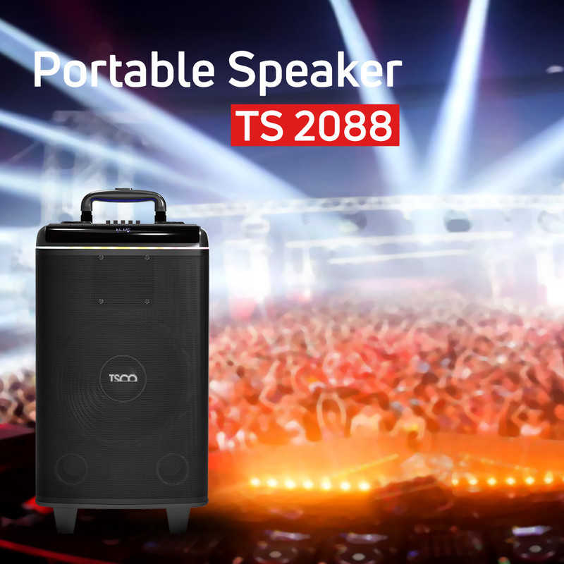 اسپیکر بلوتوثی قابل حمل تسکو مدل TS 2088